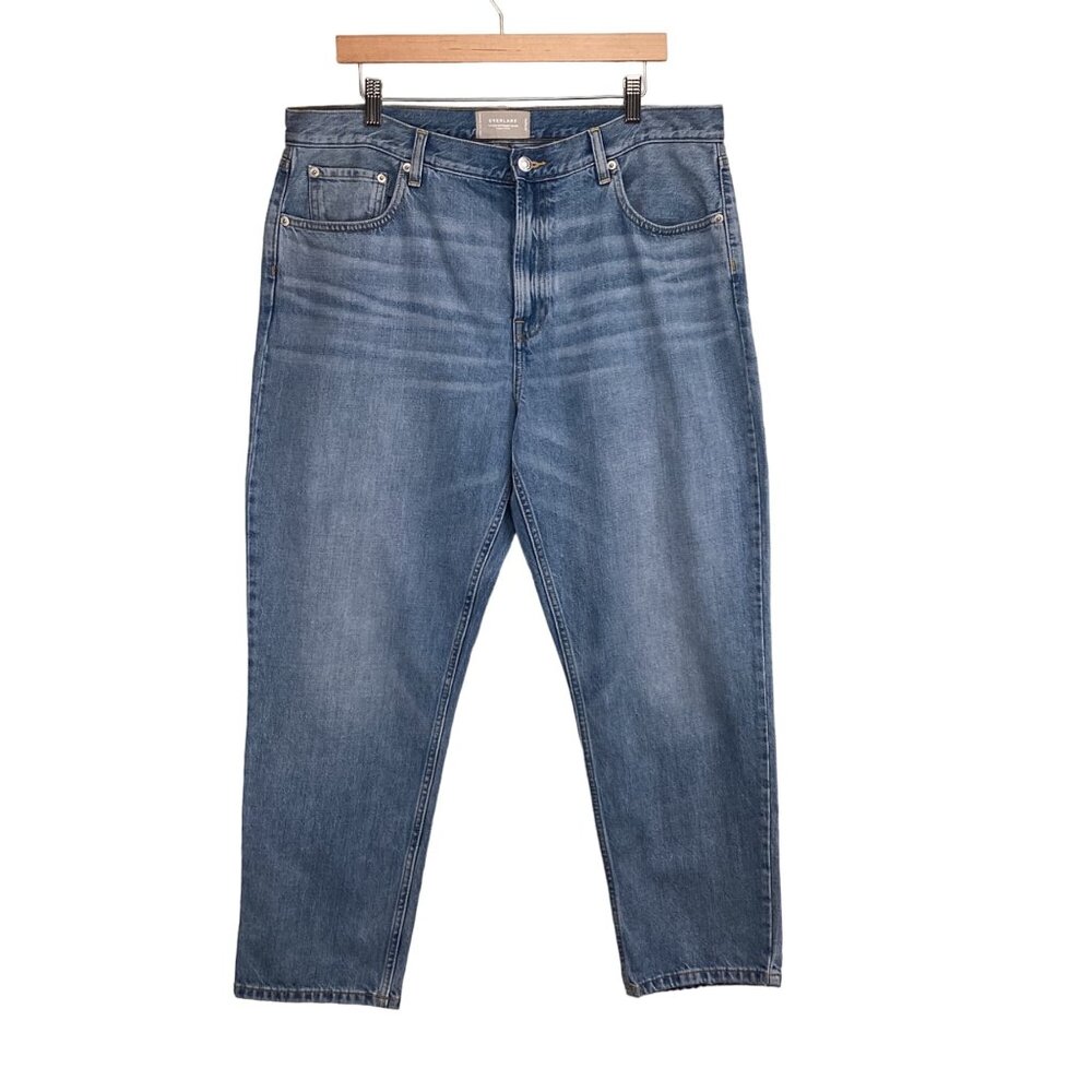 Everlane Womens Jeans‎ Straight Leg Size 33 Regular Organic Cotton